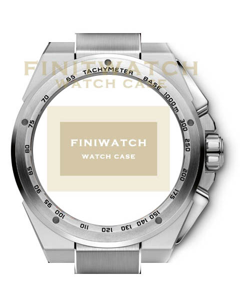316л неръждаема стомана случай часовник фс006 мъже хронограф часовници случай производител