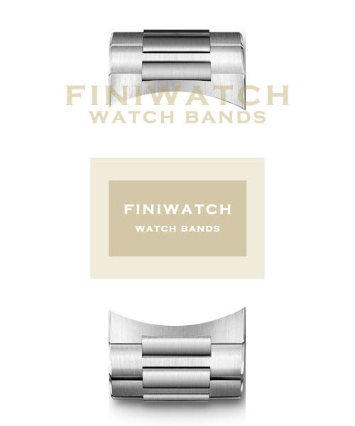 Bracelets de montre FINIWATCH en acier inoxydable 316L FA0001